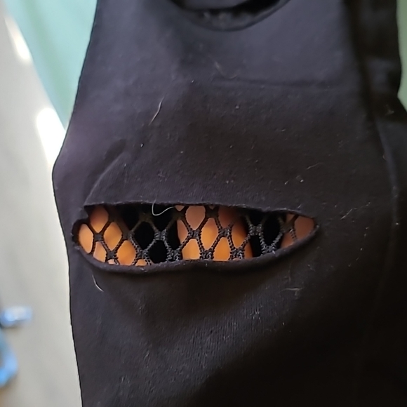 Torrid Fishnet Cut Out Leggings - Picture 3 of 4